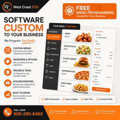 Complete POS System | Merchant Account Required Prior to Shipping