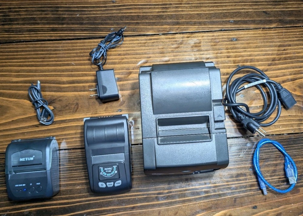 Star Micronics TSP100II POS Thermal Receipt Printer – With Extra 2 Printers