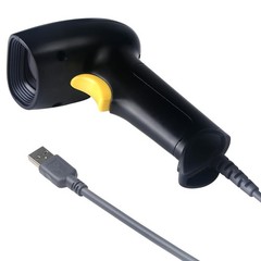 Handheld USB Barcode Scanner Wired 1D Bar Code Reader for Supermarket, Conven…