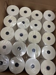 3 X 90 Feet, 2 Ply White/Canary, Kitchen Printer Paper Carbon Less 48 Rolls
