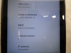 4 LOT Datalogic Memor 10 Mobile Computer 944350004 Android 9 + 8.1 with Battery