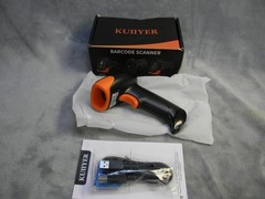KUIIYER HANDHELD BLUETOOTH BARCODE WIRELESS 2D QR 1D BAR CODE SCANNER-NEW