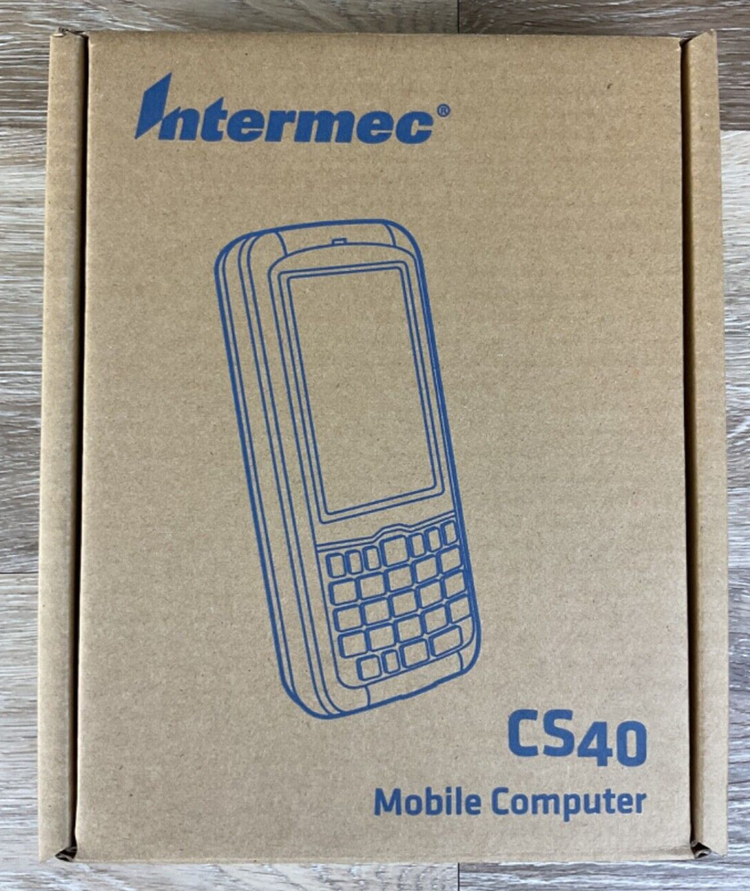 Intermec CS40 Alphanumeric Handheld Windows Mobile 6 Computer 2D Barcode Scanner