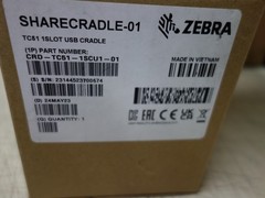 Zebra CRD-TC51-1SCU1-01 1-Slot Charge Cradle SHARECRADLE-01 for TC51 & TC56 *NEW