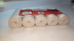Staples Thermal Cash Register/POS Rolls, 3 1/8&Prime; x 230&prime;, 10/Pack Brand New!