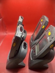 LOT OF 4 Symbol SPT-1700 Pocket Barcode Scanners Palm Platform W/bases For Parts