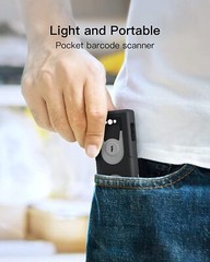 Bluetooth Scanner 1D Barcode Scanner 2.4Ghz USB Adapter Exclusive Shortcuts