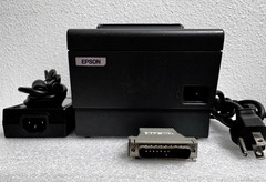 Epson TM-T88IV M129H Thermal Printer with Power Supply and DB25 To RJ45 Adapter