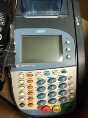Optimum T 4100 Credit Card Terminal