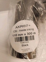 Thermal Rolls Transfer Black T22870ZA ARMOR IIMAK -AXR7+ 110MM X 300M (4 pack)