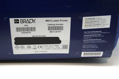 Brady M610 Handheld Label Maker with Hard Case, 2&Prime; Tape M610-B-Kit