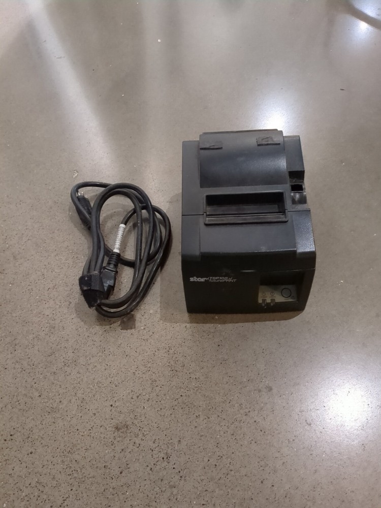 Star Micronics TSP100 – TSP143IIU Black USB Thermal Receipt Printer TSP100ECO