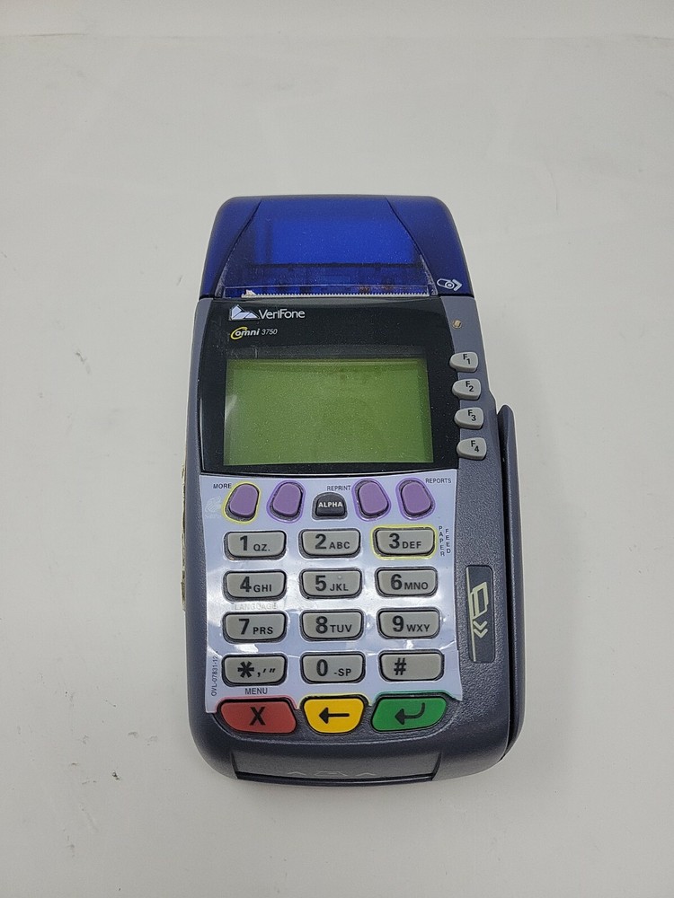 verifone omni 3750 No Power Supply