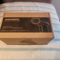 NADAMOO BUR3003 433MHz Wireless Barcode Scanner New Open Box