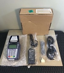 Verifone Omni 5100/3730/VX510 Credit Card Reader Terminal with Power Supply