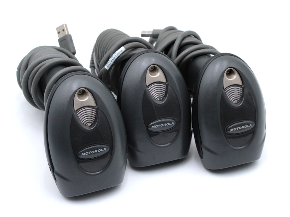 Motorola DS4208-SR00007WR Barcode Scanner Laser 1D/2D Imager Reader *Lot of 3*