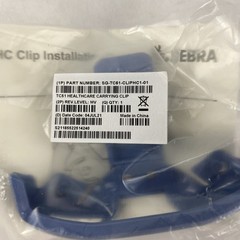 Zebra SG‑TC51‑CLIPHC1‑01 Plastic Carrying Clip Lot of 8