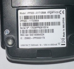 Ingenico iPP320 Credit Card Processing Terminal Machine (New – Open Box )