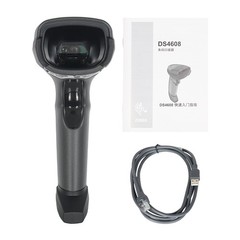 Zebra DS4608-SR00007ZZAP 1D 2D Barcode Scanner Handheld Reader With USB Cable