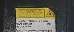 Symbol MC9090-GJ0HBEGA2WR, USED, TESTED WORKING