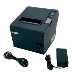 Epson TM-T88IV USB Thermal POS Receipt Printer M129H w/ AC Adapter Tested Good