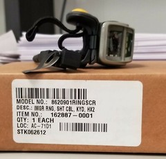 LXE 8620 1D/2D imager Ring Scanner, short cable for HX2/ HX3. 8620901RINGSCR