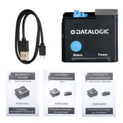 Datalogic Gryphon GFS4520-BKK1-RED 1D 2D Barcode Scanner Reader w/USB Cable Kit