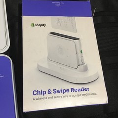 Shopify Credit Card Reader Chip Swipe White Model S1701