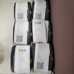 Zebra ZQ510,3inch, BT,wifi, NFC, Apple compatible, signs of use, ZPL compatible