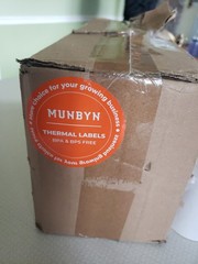 Munbyn Thermal Paper 20 Rolls 3 1/8 x 119&prime; P163 Receipt Paper New Open Box