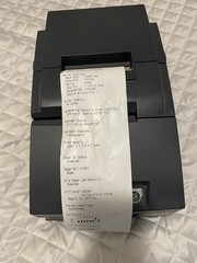 EPSON TM-H6000II POS RECEIPT/VALIDATION RECEIPT PRINTER MODEL M147C- SERIAL PORT