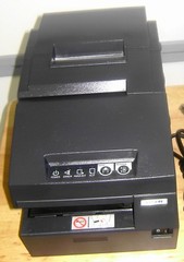 EPSON TM-H6000II POS RECEIPT/VALIDATION RECEIPT PRINTER MODEL M147C- SERIAL PORT