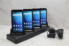 4 LOT – Datalogic Memor 30 Mobile Computer Barcode Reader Scanner Charging Dock