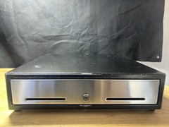 M-S Cash Drawer J-423-B-F0C705 w/ Keys – Tested Working – No Cash Tray Insert