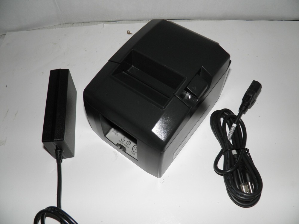 Star TSP650 Thermal POS Receipt Printer Serial with Power Supply Model 654D