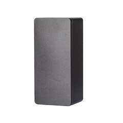 Black Metal Cash Box Money Holder 7.28 x 2.76 x 3.35 inches,