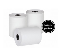 Thermal Paper Rolls 3 1/8&Prime; x 230ft – Pack of 50, Fits Most Receipt Printers