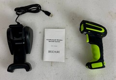 Alacrity Upgraded 2D Industrial Barcode Scanner with Wireless Charging Stand