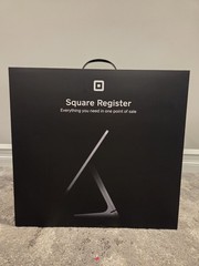 Square Register POS System Dual Screen Terminal w/ Customer Display Brand New