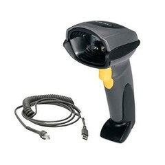 Symbol DS6707 2D/1D/QR Handheld Barcode Scanner with Extended Coiled USB Cable