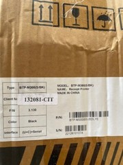 SNBC BTP-M300 Impact Kitchen Printer SERIAL & USB Auto Cutter Black
