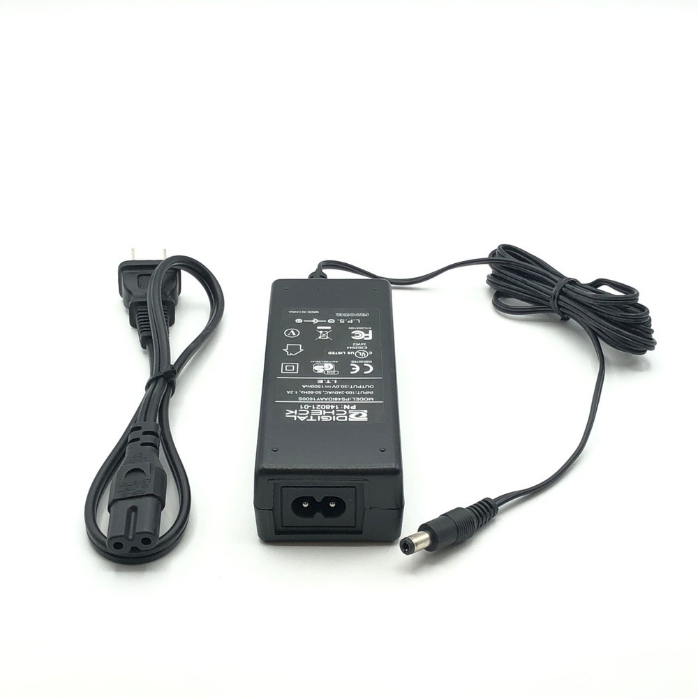 Authentic Digital Check AC Power Adapter For TellerScanTS240 TS230 TS215 Scanner