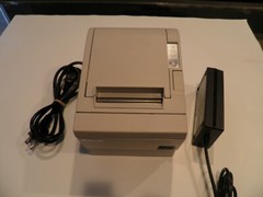 Epson TM-T88III M129C Thermal POS Receipt Printer USB/RJ45 with Power Cable