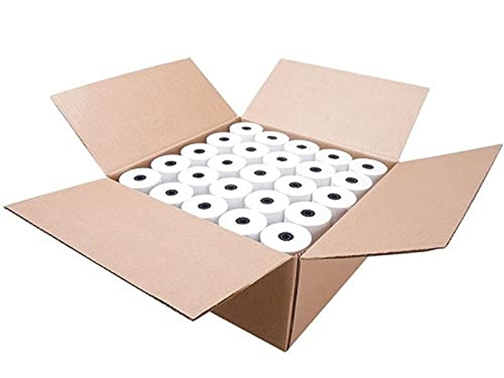 Thermal Receipt Printer Paper Rolls 3 1/8 [80mm] [3.125 x 230&prime;] – 50 Rolls