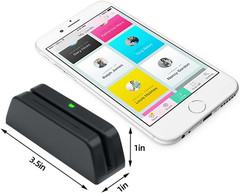 MSR123 Magnetic Stripe Card Reader 3 Track USB POS Credit Card Swiper
