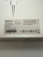 Clover Station C500 & Station Printer P550 Account Locked White FOR PARTS