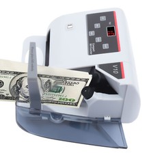 Portable Money Bill Counter Counting Machine with UV/MG/WM Counterfeit Detection