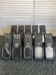 Lot of 10 Symbol Motorola MC92N0 MC9090 MC9190 Barcode Scanners 1D 2D – AS IS