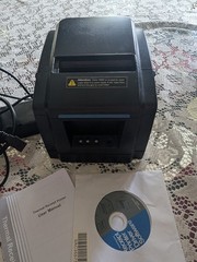 Thermal Receipt Printer JamFree Auto-Cutter 3.13in Wired Windows w/ Cord CD