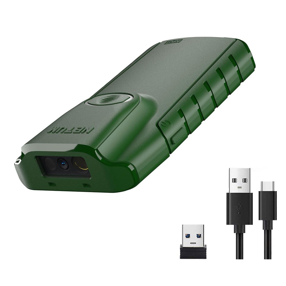Bluetooth 1D Barcode Scanner, 3-in-1 Small Portable CCD Bar Code Reader Autom…